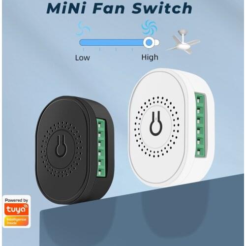 Tuya smart fan ceiling fan on-off device mini WiFi bluetooth dual mode reset voice switch modification accessories