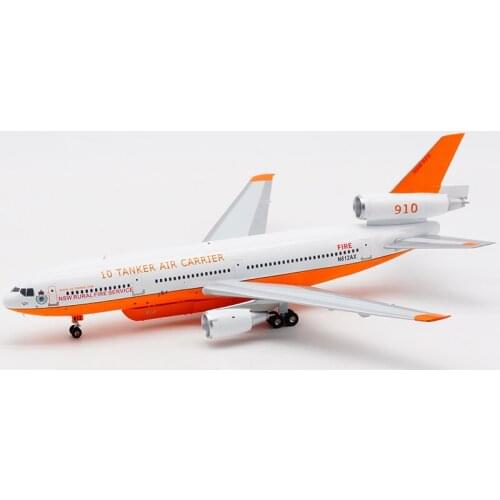 1:200 Scale Douglas DC-10-30 N612AX Rural Fire Service Airlines Diecast Plane Model Alloy Aircraft Plane for Collection Display