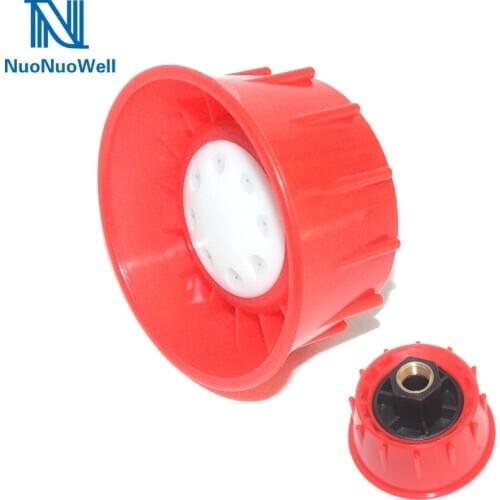 NuoNuoWell Agriculture 10pcs-Pack Pesticide Fog Spray Nozzles Windproof Plastic 8 Holes Outlet Electric Sprayer Nozzle Garden