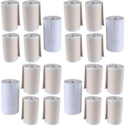 50mm(W)*20m(L) ECG Machine Thermal Recording Paper EKG Thermal Print Paper for CONTEC ECG90A ECG100G SE101 Elektrokardiograph