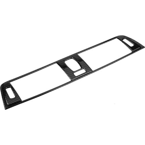 ABS Carbon Fiber Console Air Conditioning Cover Trim for BMW 3 Series F30 13-18