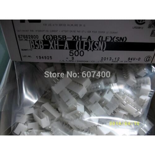 B5B-XH-A(LF)(SN) CONN HEADER XH TOP 5POS 2.5MM Connectors terminals housings 100% new parts B5B-XH-A