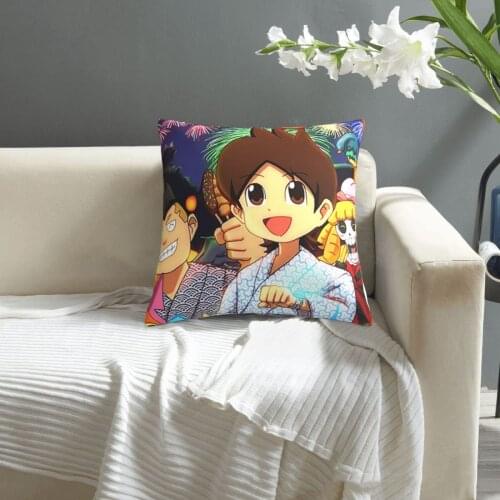 Yokai Watch pillowcase printed cushion cover sofa waist pillow pillow cover