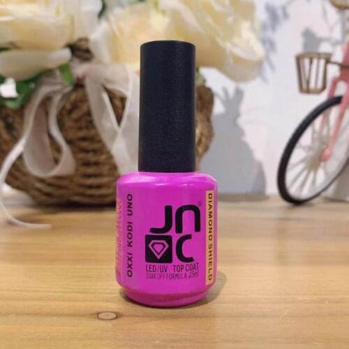 DIAMOND SHIELD Top Coat Nail Art Gel 15ml Soak off Base Coat without Sticky Layer No Wipe Top Coat Nail Gel