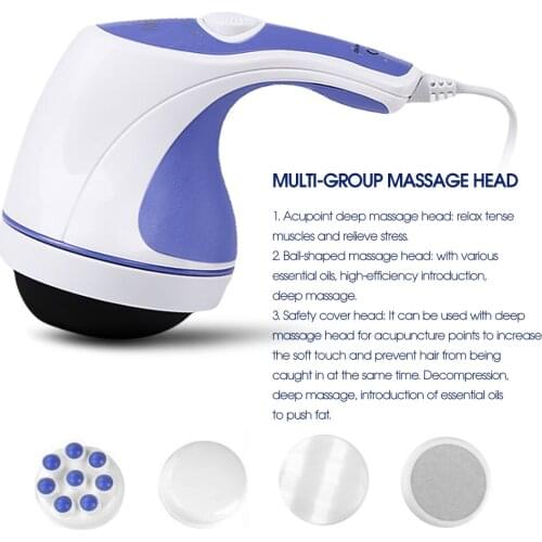 DIOZO Electric Massager Roller Fat Burner Weight Loss Machine Anti Cellulite Health And Beauty Body Massager Acupressure Roller