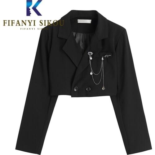 Женские пиджаки и костюмы FIFANYI SIKOU China At AliExpress