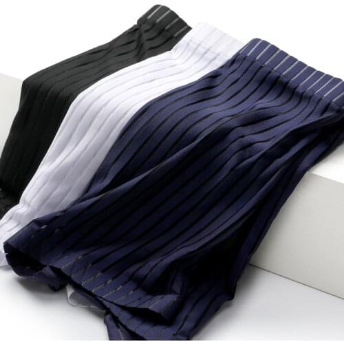 Graphene boxer briefs mens underwear ice silk shorts, no logo