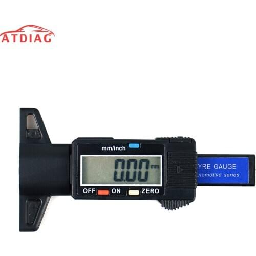 Digital depth gauge caliper tread depth gauge LCD Tyre tread gauge For Car Tire