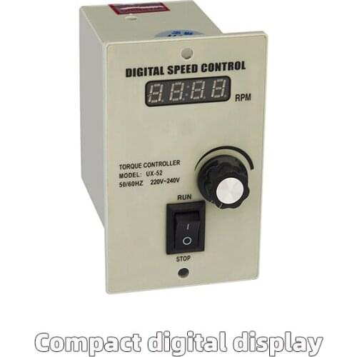 AC geared motor geared motor speed controller US-52 speed control panel controller Precision digital display