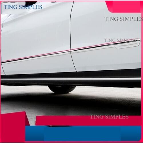 Molding Door Body Strips for Mercedes Benz GLC260/300/200/260L W205 C200 C260 C300 C Class 2016-2018 Trim Covers Car styling