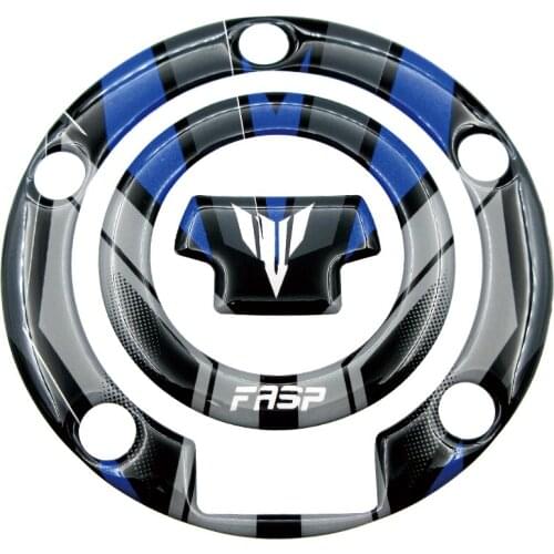 Motorcycle 3D Resin Sticker Gas Fuel Tank Cap Cover Pad Protector Decal For Yamaha MT09 MT-09 2014 2015 2016 2017 2018 2019 2020