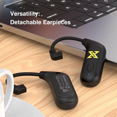 QKZ-X Bluetooth Earbuds Modules with Connectors Bluetooth 5.0 Detachable Earpeices Heavy Bass Sports Wireless Headset