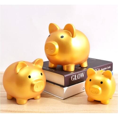 Cartoon Pig Shaped Money Boxes Children Toys Birthday Gift Home Decor Money Saving boxes Piggy Bank 1Pcs Coins Storage Box