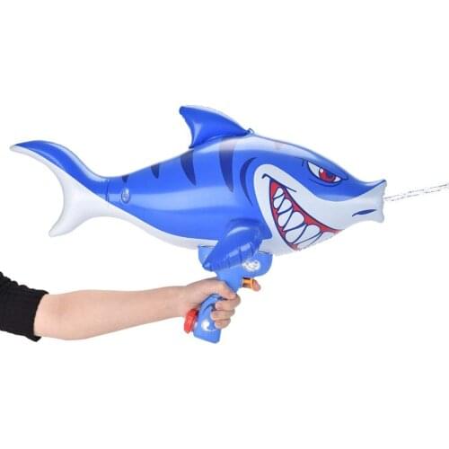 Water Guns Portable Inflatable Squirt Fighting Toys Water Blaster For Swimming Pool Beach Kids Beach Gift For Boys