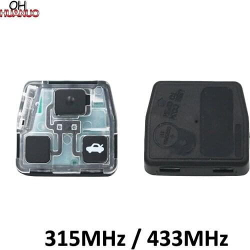 For 2B 3B Remote Key Board Inner Internal Core Assembly for Toyota Camry Prado Corolla Frequency 315MHz or 433MHz