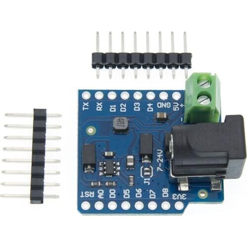 10pcs DC Power Shield V1.1.0 for WEMOS D1 mini