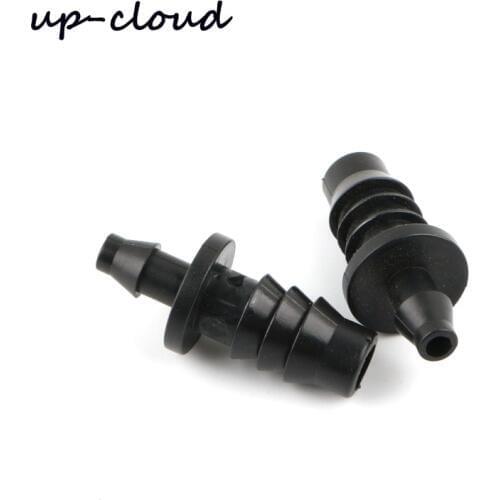 20pcs UP-CLOUD 8/11mm to 4/7mm Hose Barbed Straight Reducing Connector Garden Drip Irrigation System Parts Tube Repair Adapter
