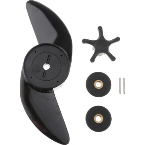 2 Blade Mini Trolling Electric Motor Replacement Propeller For Boat Engine