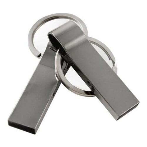 2020 Hot! Metal Silver usb flash drive pen drive 4GB 8GB 16GB 32GB 64GB 128GB pendrive usb stick usb 2.0 flash drive