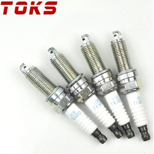 4PCS 18843-10062 LKR6D10E Spark Plug For Hyundai Kia Picanto Morning Rio Accent 1884310062 18846 10062 LKR6D-10E 96569