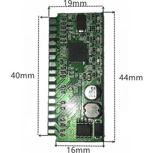 5-port 100M and Gigabit switch motherboard supports customizable screw hole location network switch PBC factory direct design