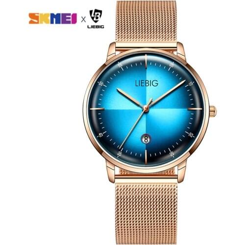New Luxury Stainless Steel Strap Male Waterproof Wristwatch Fashion Mens Watches Quartz Calendar Clock Relogio Masculino L2008