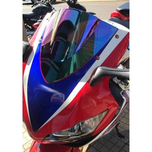 Motorcycle Black ABS Plastics WindScreen Windshield Deflectors For 2008-2011 Honda CBR1000RR CBR 1000 RR 2009 2010 08 09 10 11