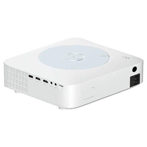 GY Projector Home 1080P Ultra HD 4K Smart Home Theater Small Portable TV WiFi Projection Screen Mobile Phone Projection Wall