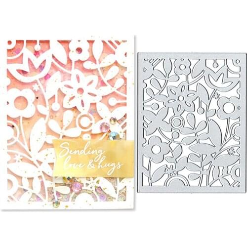 Julyarts Metal Cutting Dies Flower Frame Knife Mould Fustelle Steel Scrapbooking Metal Paper Cards