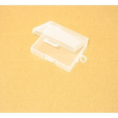Mini Transparent PP Box for Mini Watercolor Solid Paint Portable Tiny Case