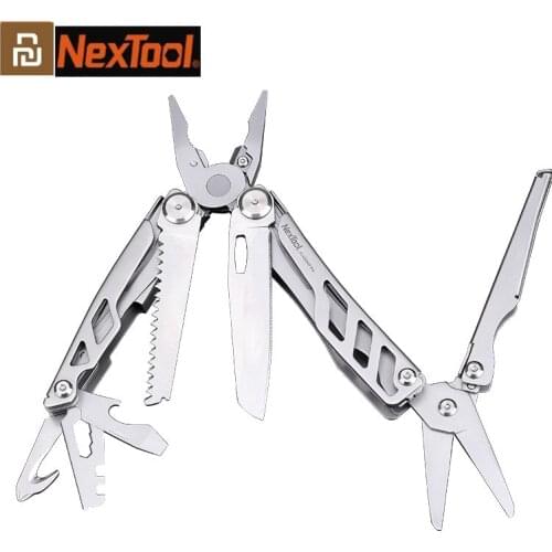 Youpin multi-function Folding Knife Bottle Opener Screwdriver / Pliers Stainless Steel Army Knives Hunting Outdoor Camping