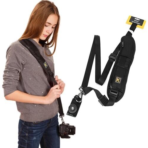 New Portable Shoulder Camera Strap for DSLR Digital SLR Camera Canon Nikon Sonys Quick Rapid camera accessories Neck Strap Belt