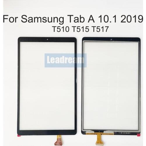 Front Outer Touch Screen Glass For Samsung Galaxy Tab A 10.1 2019 T510 T515 T517 Outer LCD Glass Replacement