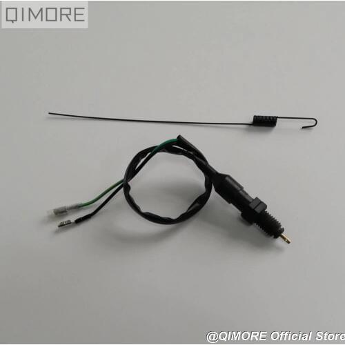 Rear Brake Light Switch & Spring for Foot Brake for Scooter Moped ATV QUAD Buggy Go Kart Electric Tricycle Trike