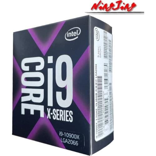 Intel Core i9-10900X i9 10900X 3.7 GHz Ten-Core Twenty-Thread CPU Processor 19.25M 165W LGA 2066 Sealed New but without cooler
