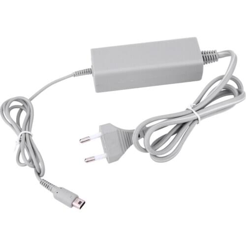 US Plug 100-240V Home Wall Power Supply AC Charger Adapter for WiiU Gamepad Controller joypad