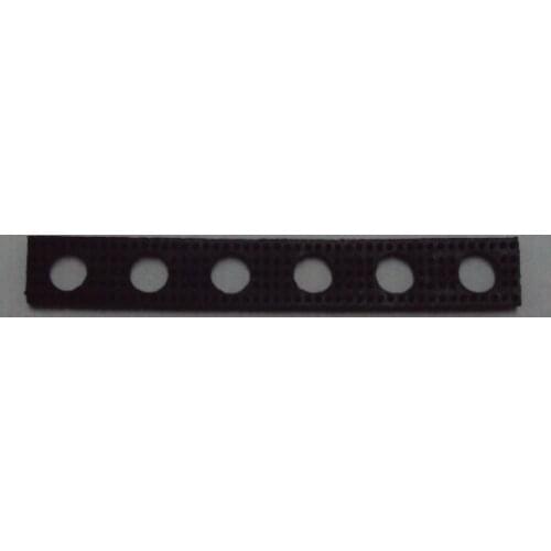 Tajima Toyota Happy and China embroidery machines spare parts - Black Rubber Backing 6 Needle