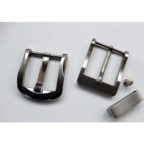 Titanium Production Belt Head Belt buckle Not Allergic Weight Light EDC Waist Head