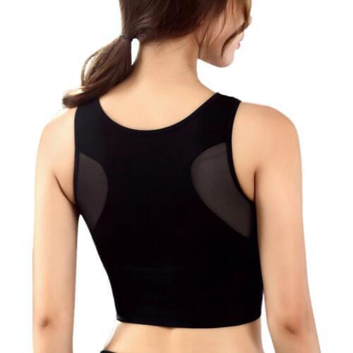 Balight Women Mesh Breathable Sports Bra Fitness Padded Bra Workout Yoga Tank Full Cup Racerback Sports Top