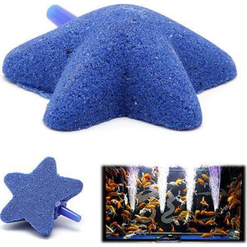 Star Shape Air Stone Bubble Aquarium Fish Tank Hydroponics Aerator Decoration