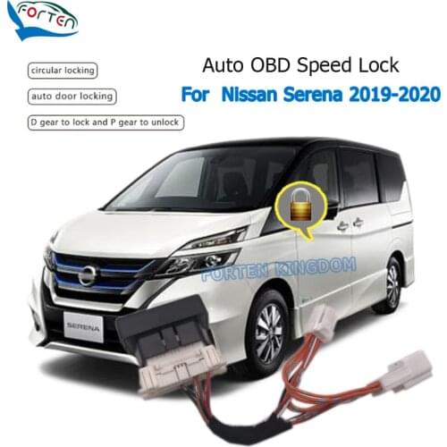 Forten Kingdom Car 4 door Auto Speed Lock & Unlock Device For Nissan Serena 2019-2020