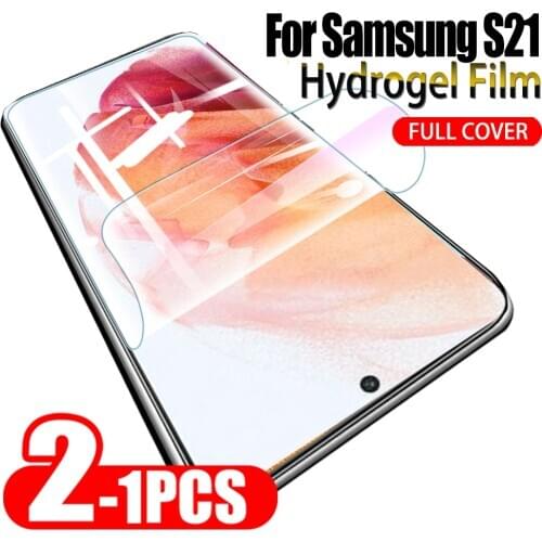 For Samsung Galaxy S21 Plus 1-2PCS Hydrogel Film Screen Protector Hydrogel Protective Film For samsung s21 ultra s30 screen film