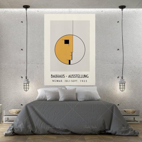 Bauhaus Art Exhibition poster, Bauhaus Exhibition print, Herbert Bayer poster, Bauhaus Print, Walter gropius, Bauhaus art exhib