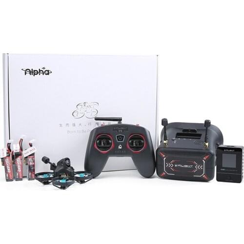 IFlight RTF Alpha A75 Analog BWhoop 20A F4 AIO 300mW 78mm Brushless 3S Tinywhoop iF8 Remote Controller DVR FPV Goggles