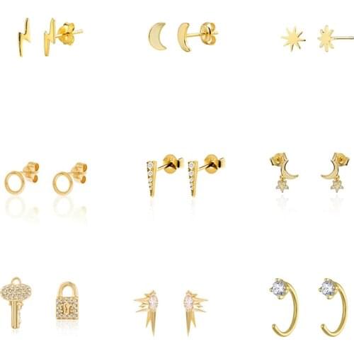 ISUEVA Women's Gold Earrings