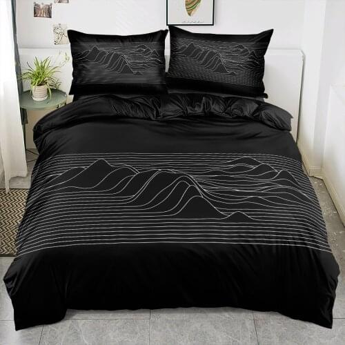 Geometric Design Bedding Sets King Duvet Cover Bed Linen Sets Queen Comforter/Quilt Covers Pillowcases Full Twin Size Bedspreads