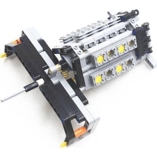 MOC Technic Parts 200pcs V16 Engine compatible with lego for kids boys toy