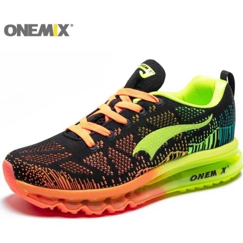 Onemix Air Cushion Men Running Shoes Breathable Mesh Male Sport Sneaker Light Athletic Shoes Trainers Jogging tenis masculino