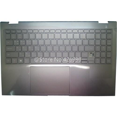 Laptop PalmRest&keyboard For Samsung NP750QCJ 750QCJ Korea KR English US BA98-02253A Upper Case With Touchpad