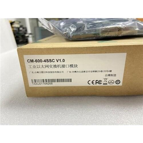 New Original CM-600-4SSC Ethernet Switch Interface Module v1.0 CM6004SSC